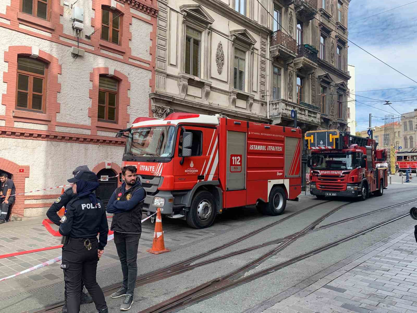 Beyoğlu’nda trafo yangını
