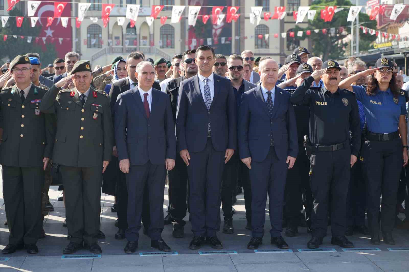 Atatürk’ün Manisa’ya gelişinin 99. yıl dönümü kutlandı
