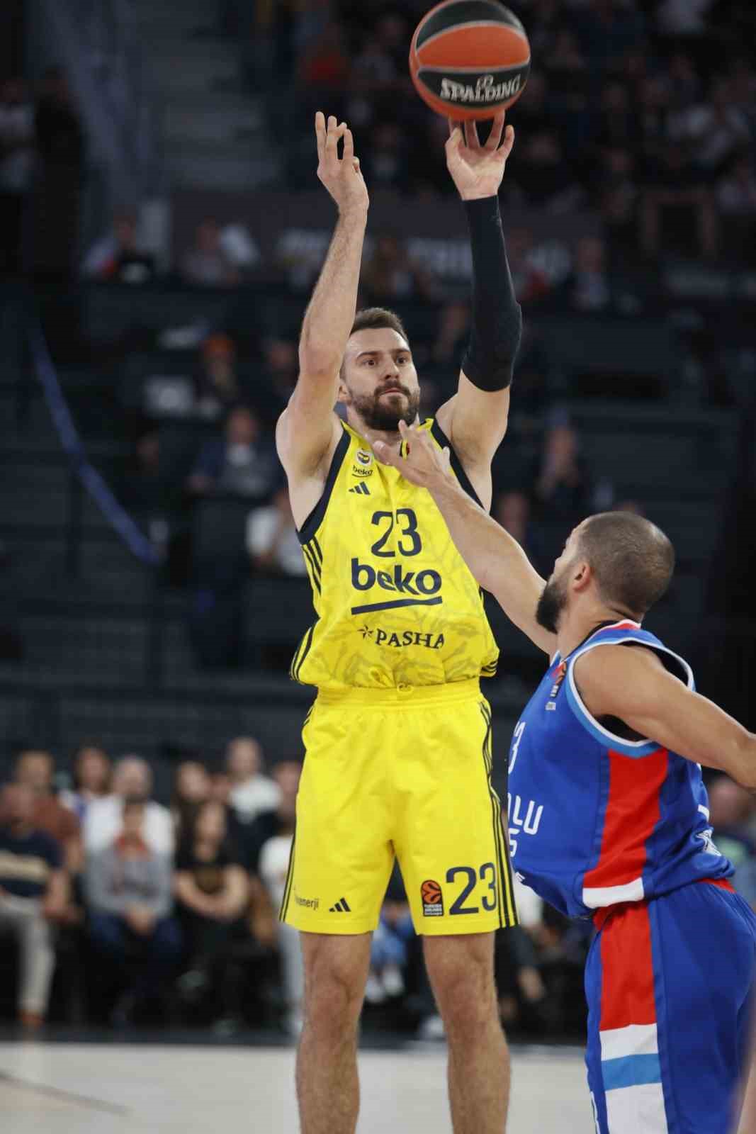 EuroLeague’de Türk derbisinin kazananı Fenerbahçe Beko
