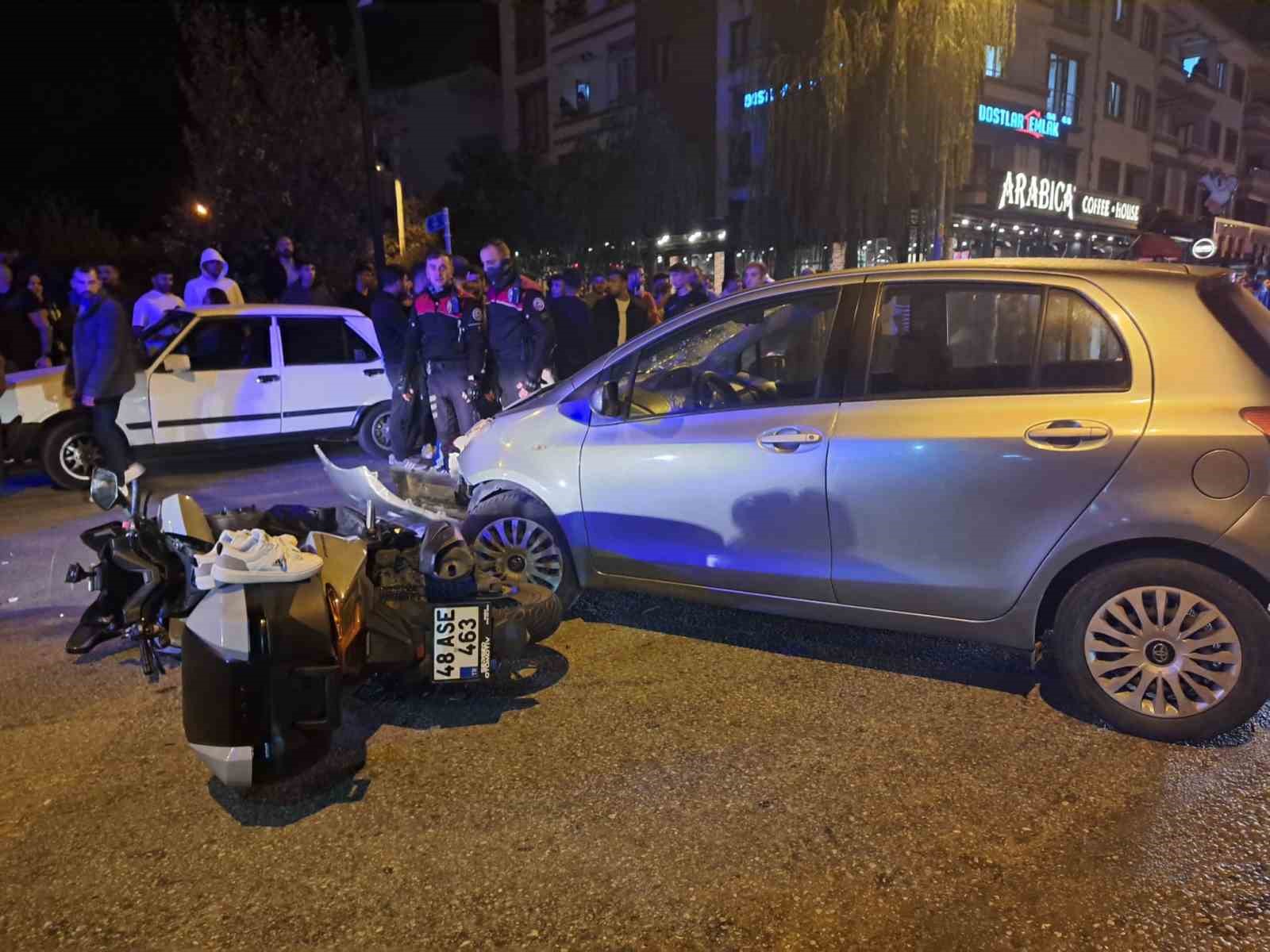 Menteşe’de Trafik Kazası: 2 yaralı
