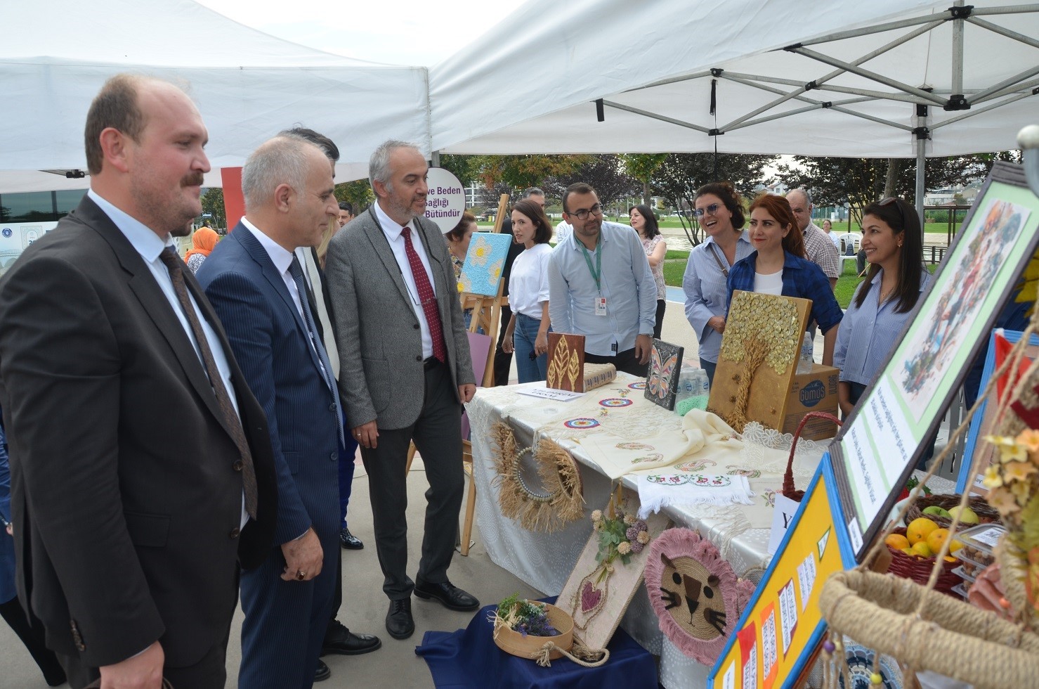 Toplum ruh sağlığı merkezi hastalarından sergi
