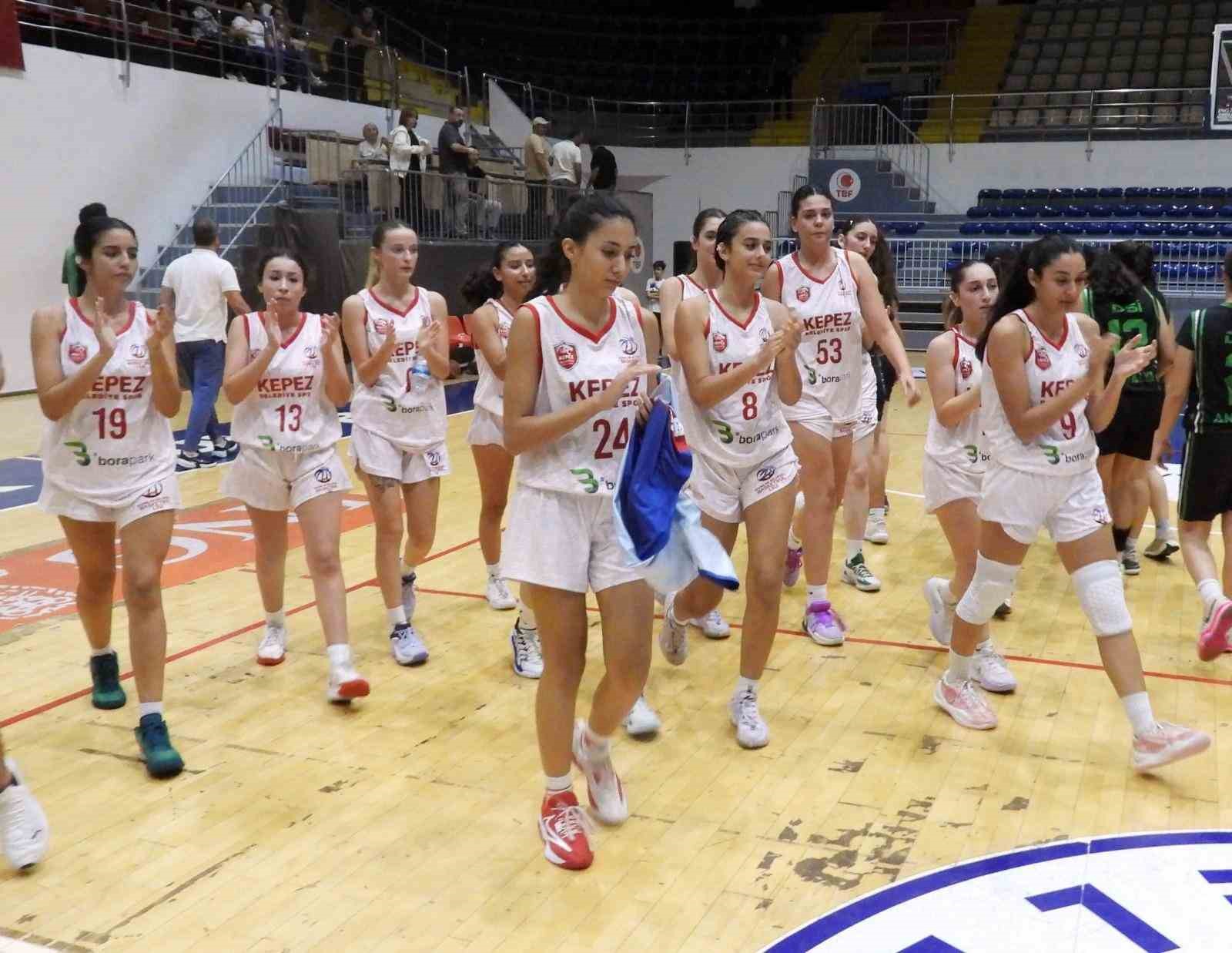 Kepez’in kızları KBBL provasını galibiyetle tamamladı
