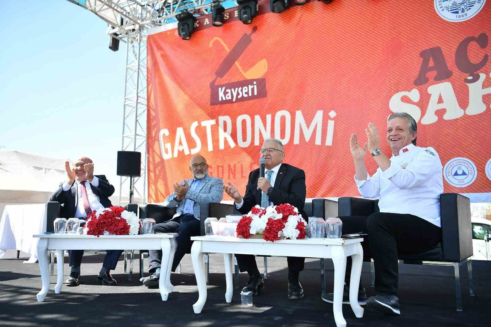 Kayseri Gastronomi Günleri’ne vatandaşlardan 