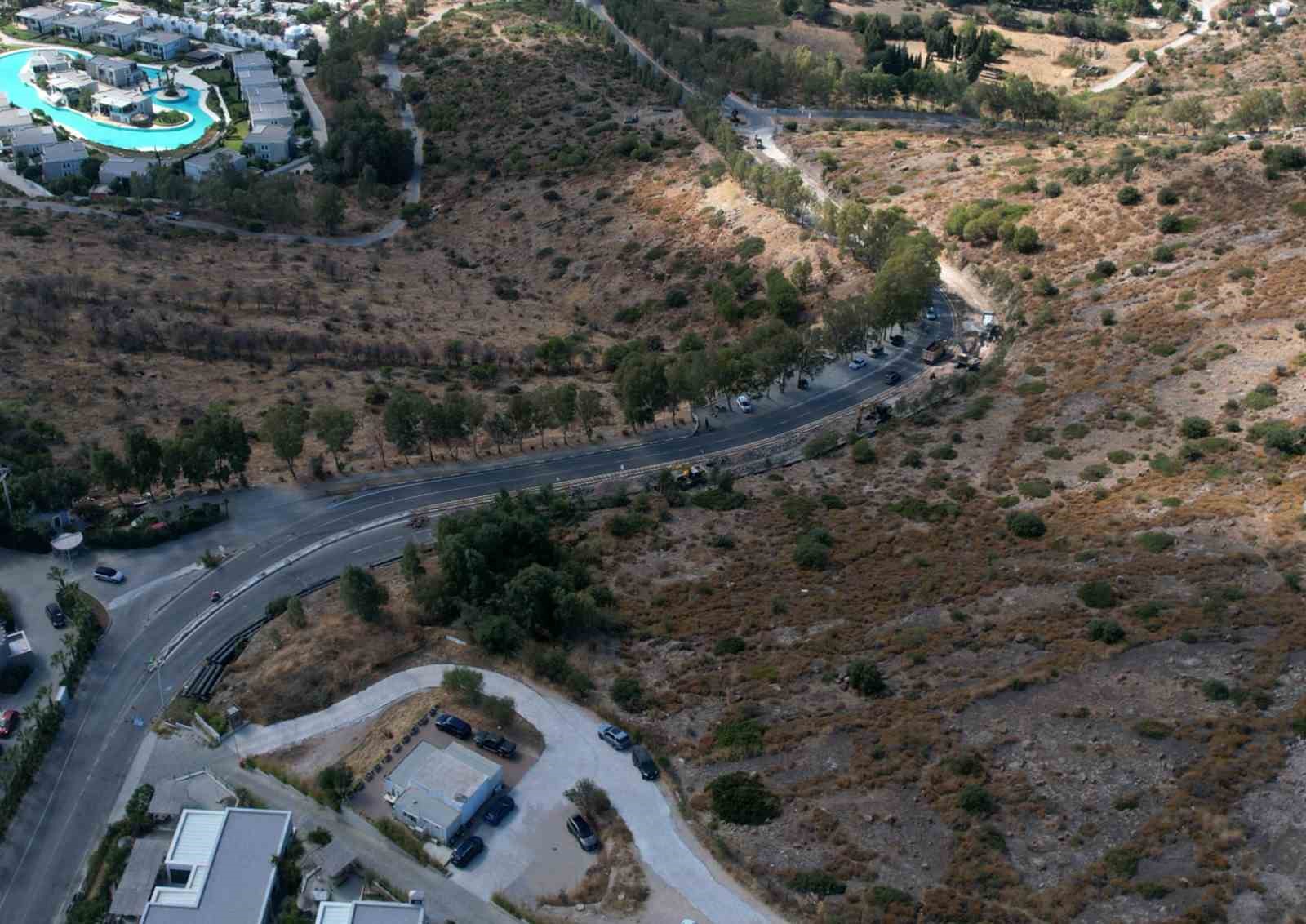 Bodrum’un arızalı içme suyu hatları yenilenmeye devam ediyor
