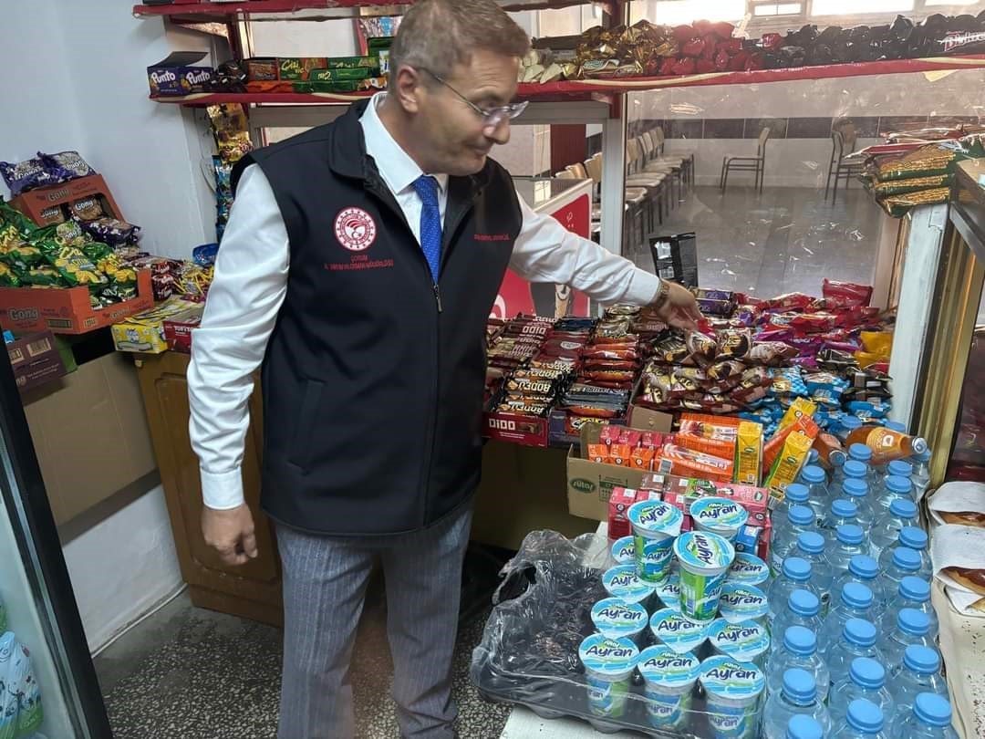 Sungurlu’da okul kantinleri denetlendi
