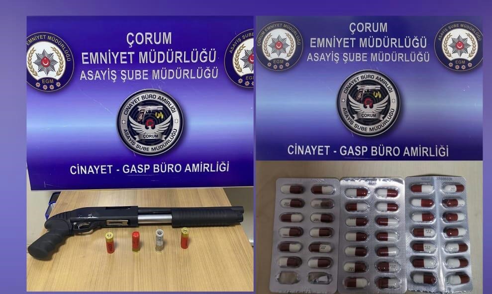 Çorum’da polis ekiplerinin şok uygulamaları sürüyor
