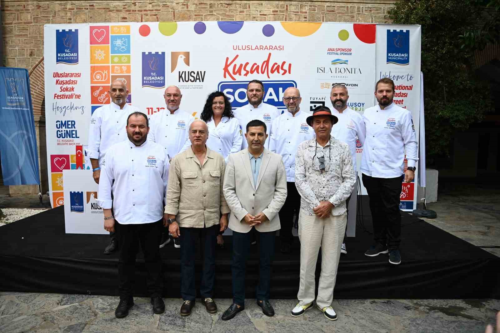 Uluslararası Kuşadası Sokak Festivali’ne bu yıl Akdeniz yemekleri lezzet katacak
