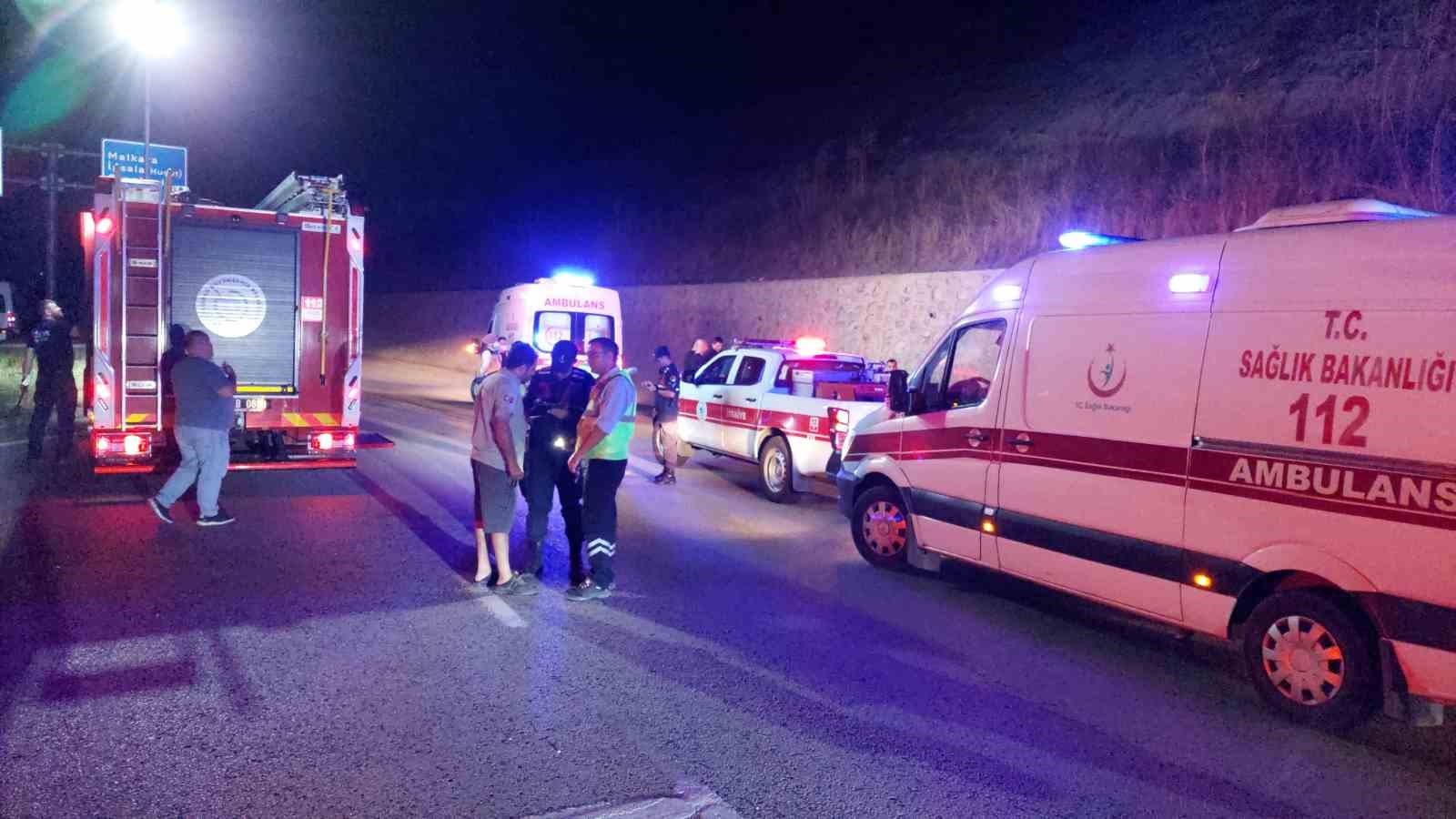 Tekirdağ’da meydana gelen kazada 2 doktor hayatını kaybetti
