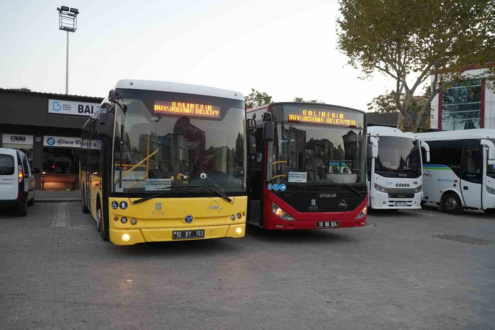 Balıkesir Büyükşehir’in ulaşım desteği aileleri sevindirdi
