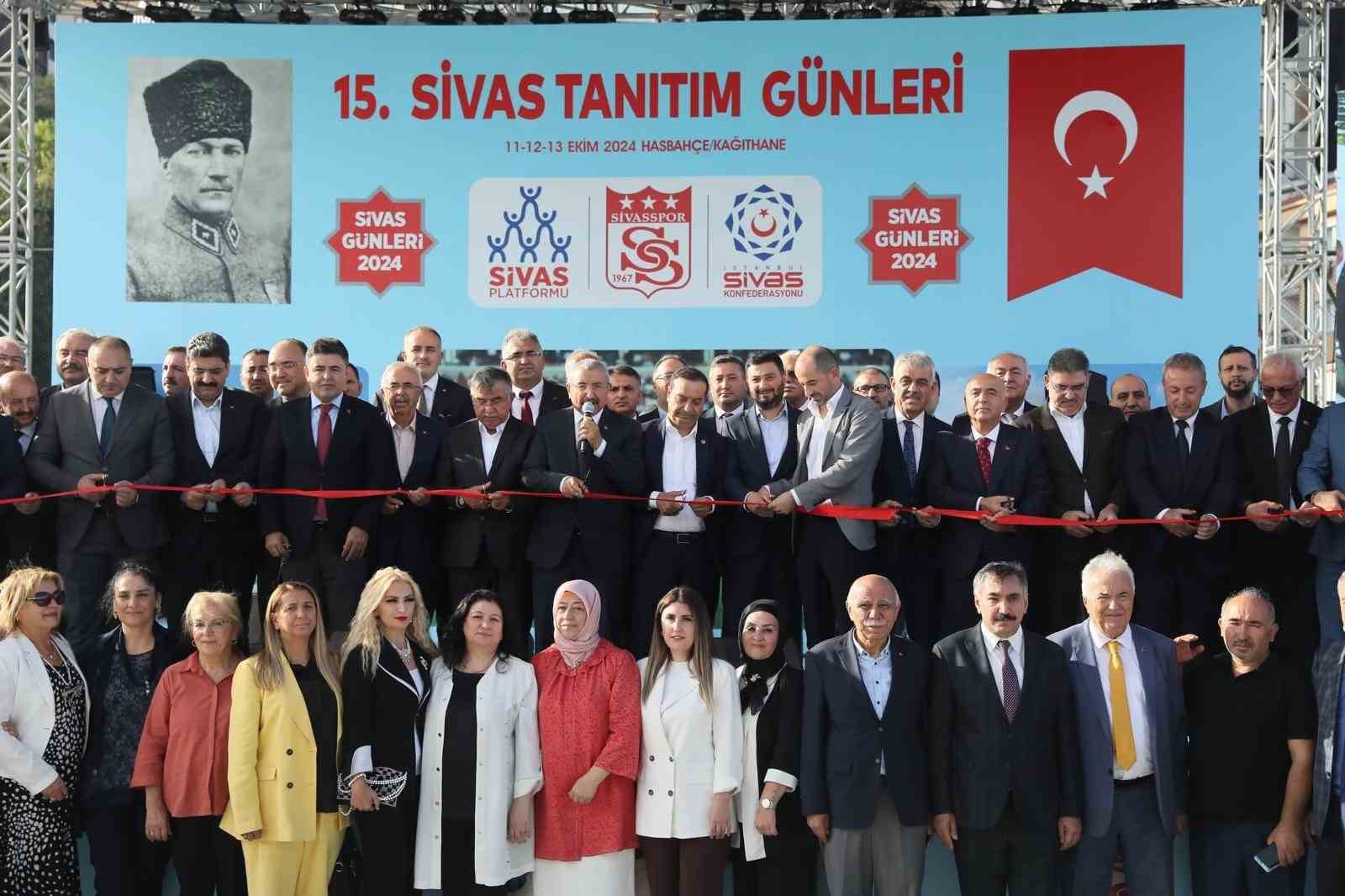 Kağıthane Hasbahçe’de Sivas Tanıtım Günleri rüzgarı
