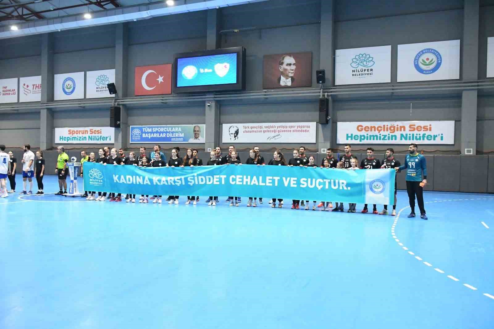 Nilüfer Belediyespor zirve yürüyüşünü sürdürüyor
