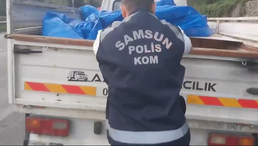 Samsun’da 1 ton 200 litre etil alkol ele geçirildi
