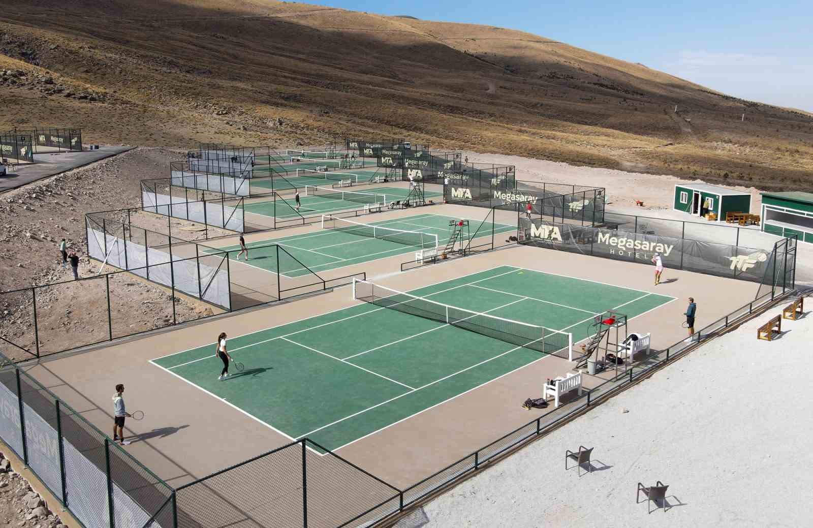 Erciyes, ilk kez uluslararası tenis turnuvasına ev sahipliği yapacak
