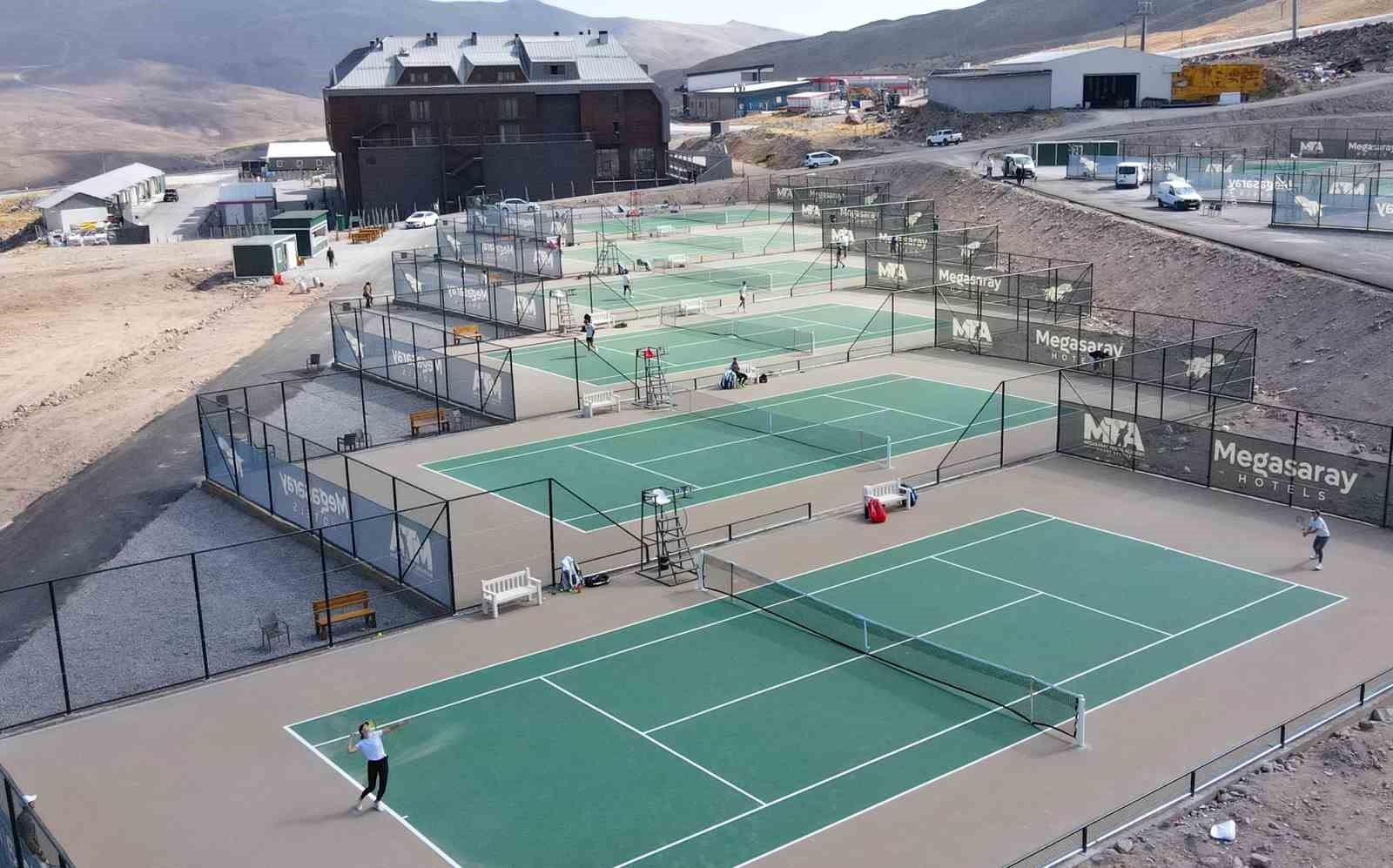 Erciyes, ilk kez uluslararası tenis turnuvasına ev sahipliği yapacak
