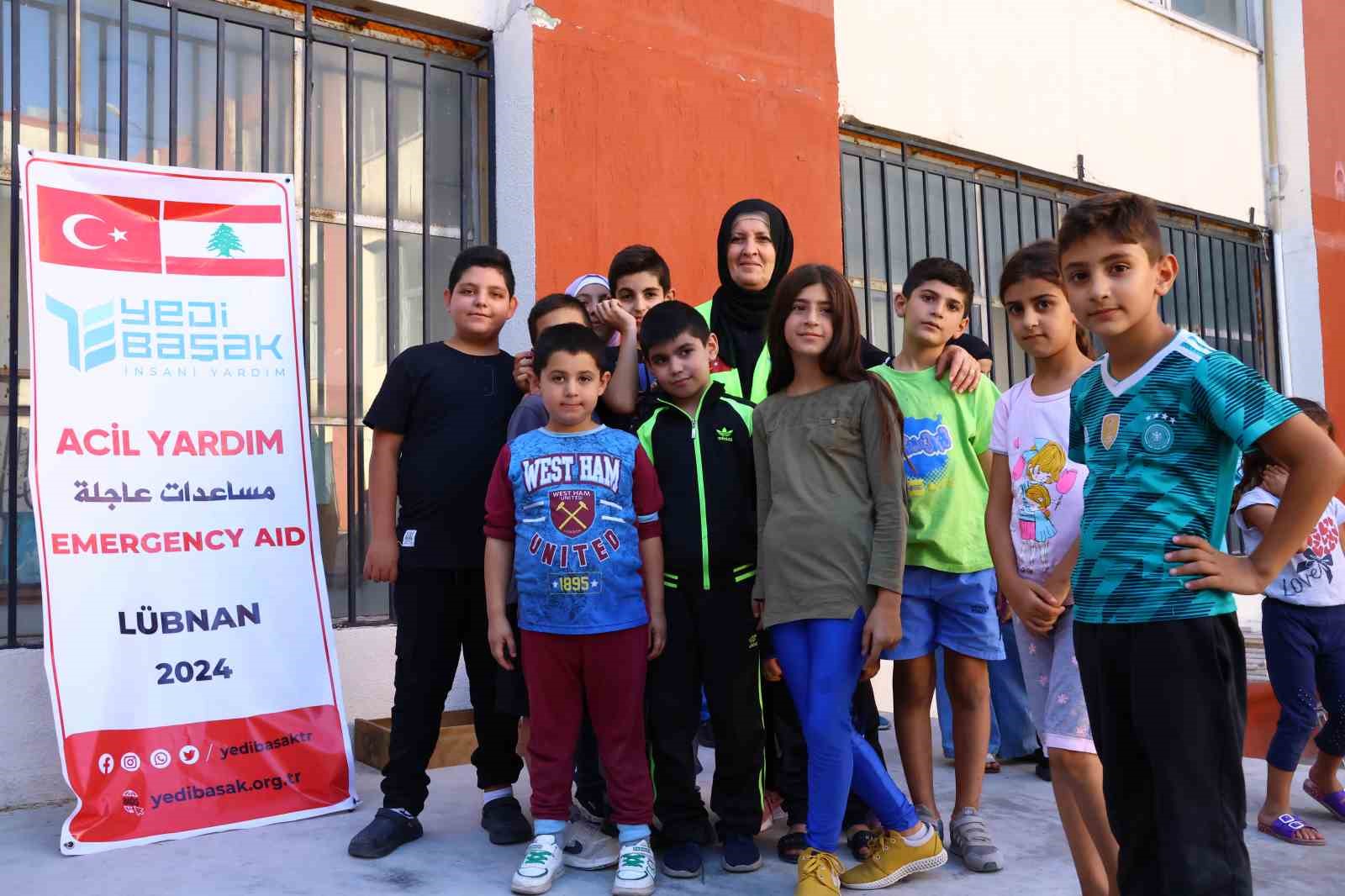 Yedi Başak Lübnan’a acil yardım ulaştırıyor
