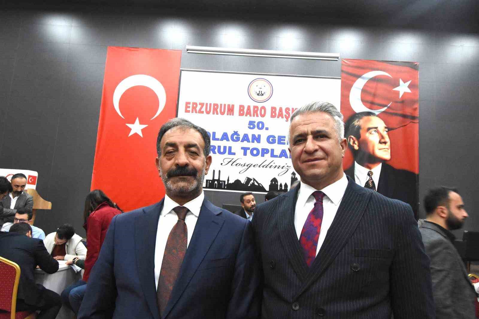 Erzurum Barosu üyeleri Mesut Öner dedi
