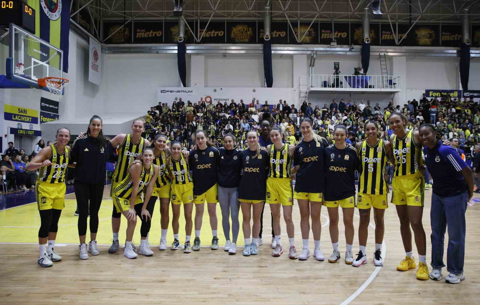 Kadınlar pota derbisi Fenerbahçe’nin
