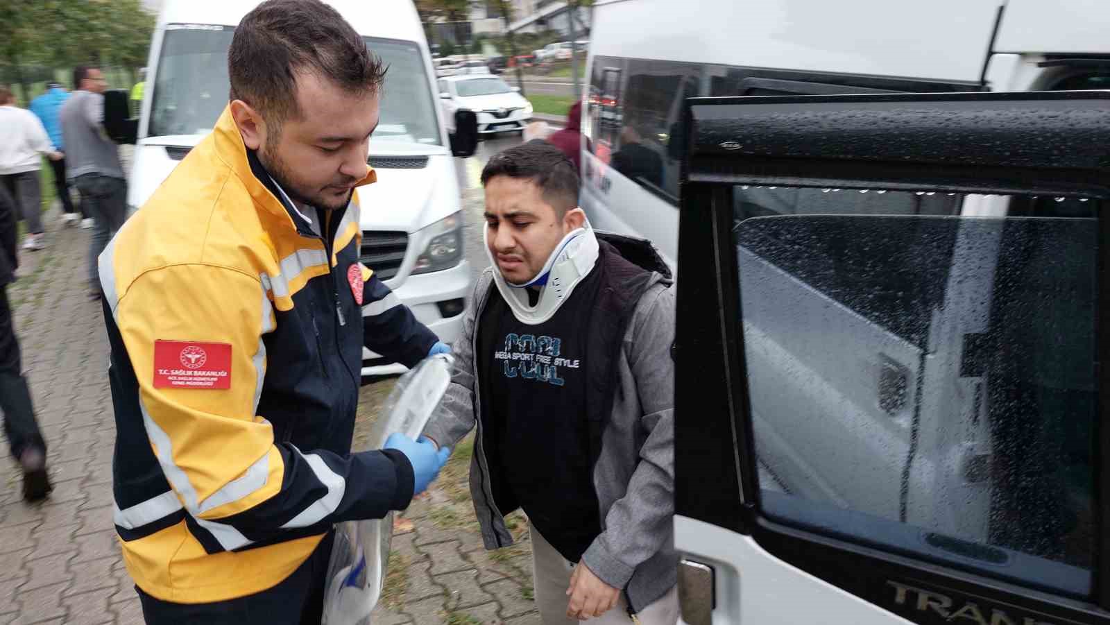 Samsun’da trafik kazası: 6 yaralı
