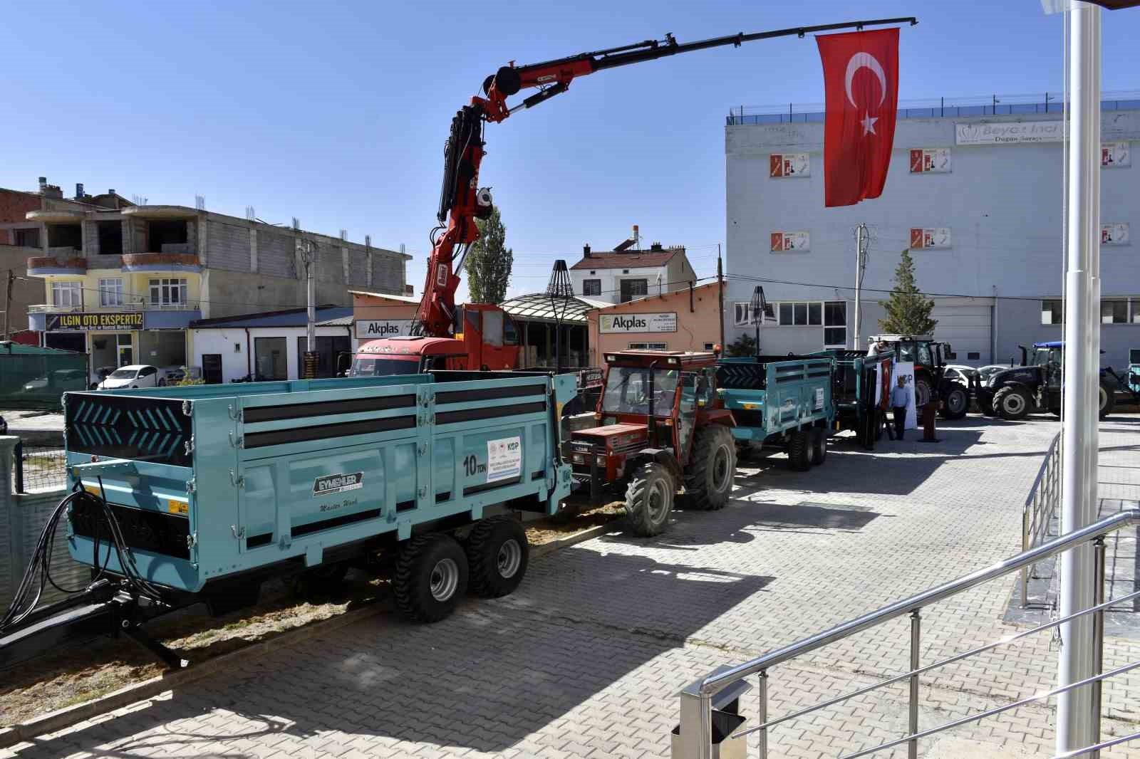 KOP’tan tarım arazilerinin ıslahı için önemli destek
