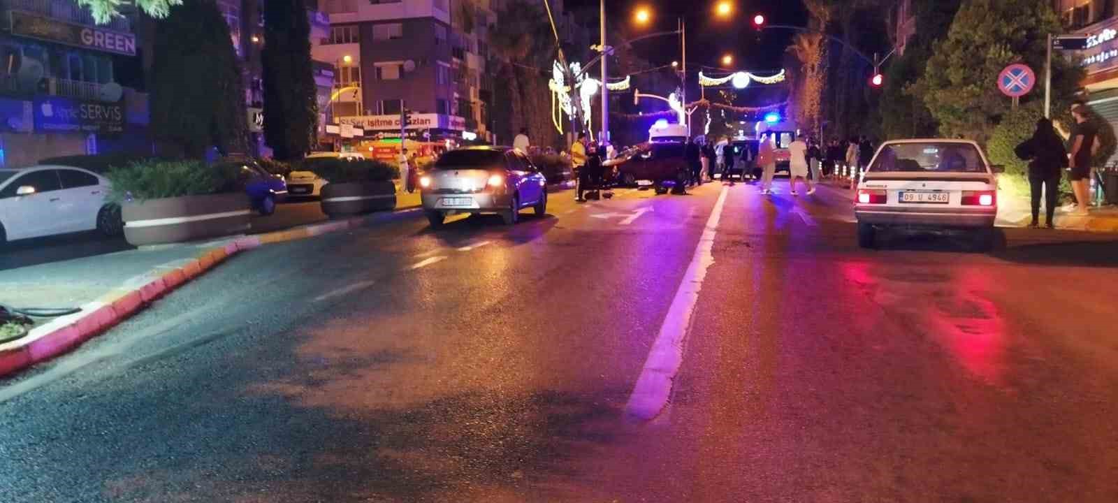 Aydın’da trafik kazası: 2 yaralı
