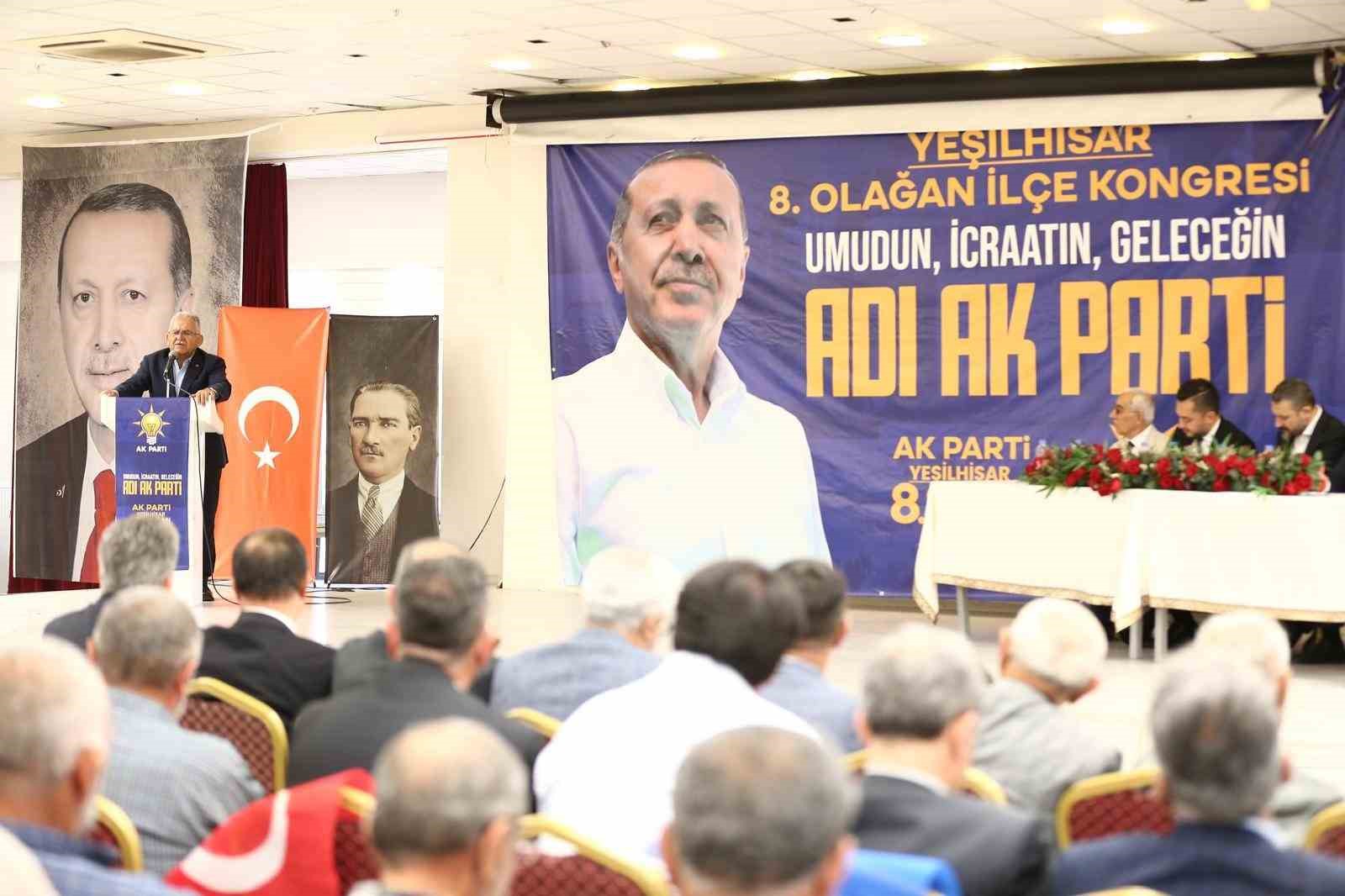 AK Parti İncesu ve Yeşilhisar Kongreleri yapıldı
