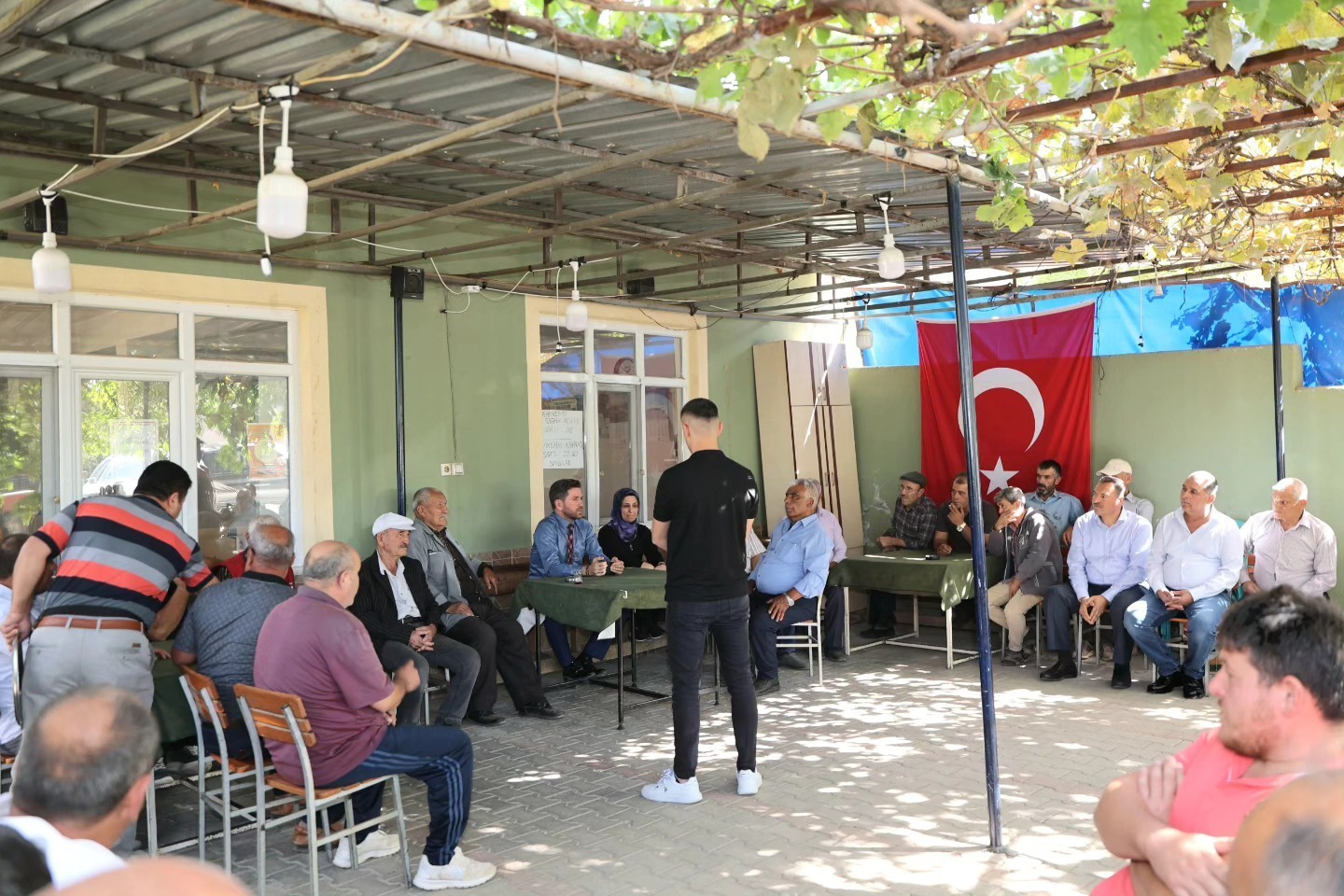 Başkan Tatık, Kozlarlıları dinledi
