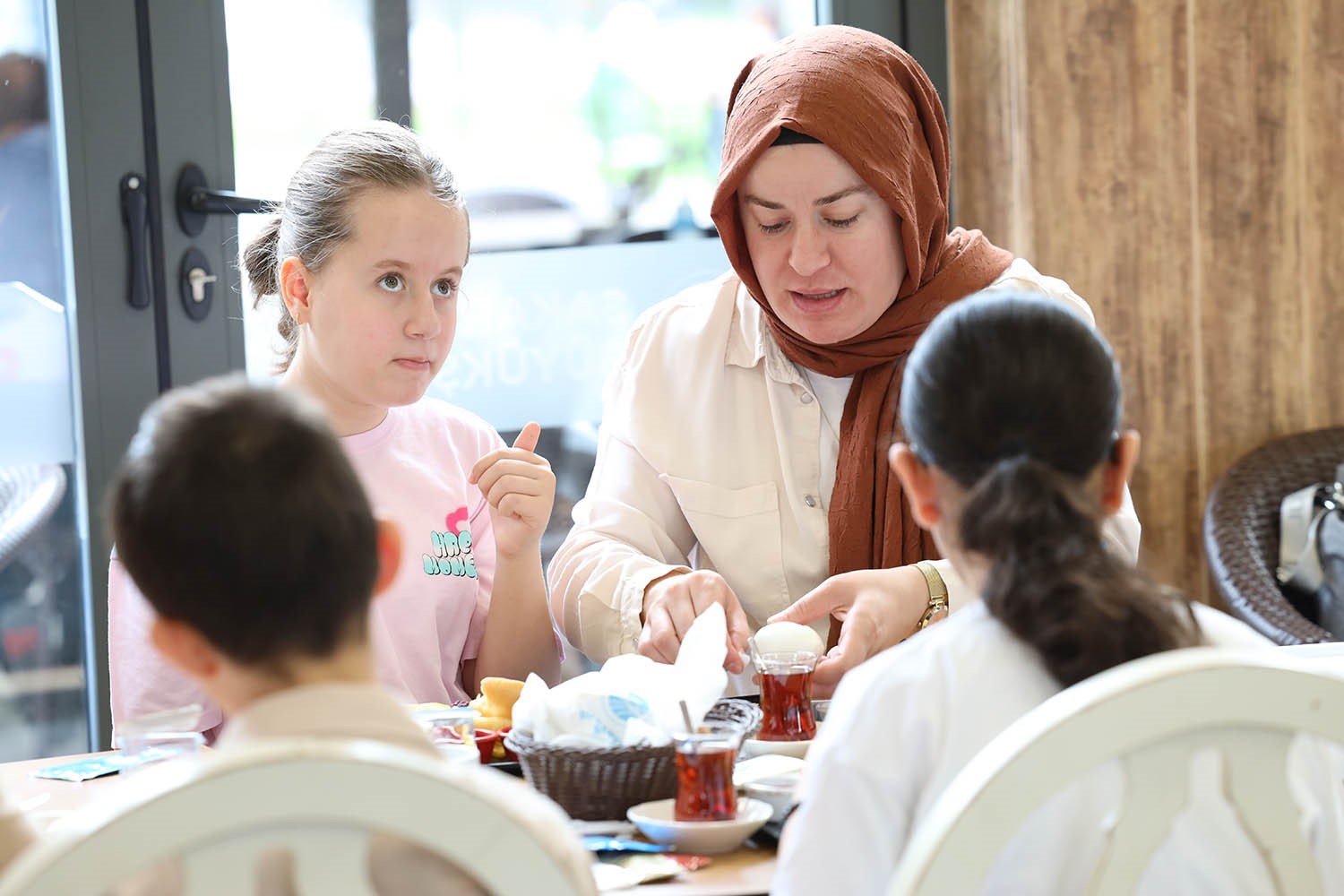 Gören güzel yüreklerle anlamlı buluşma: “Her an yanı başınızdayız”
