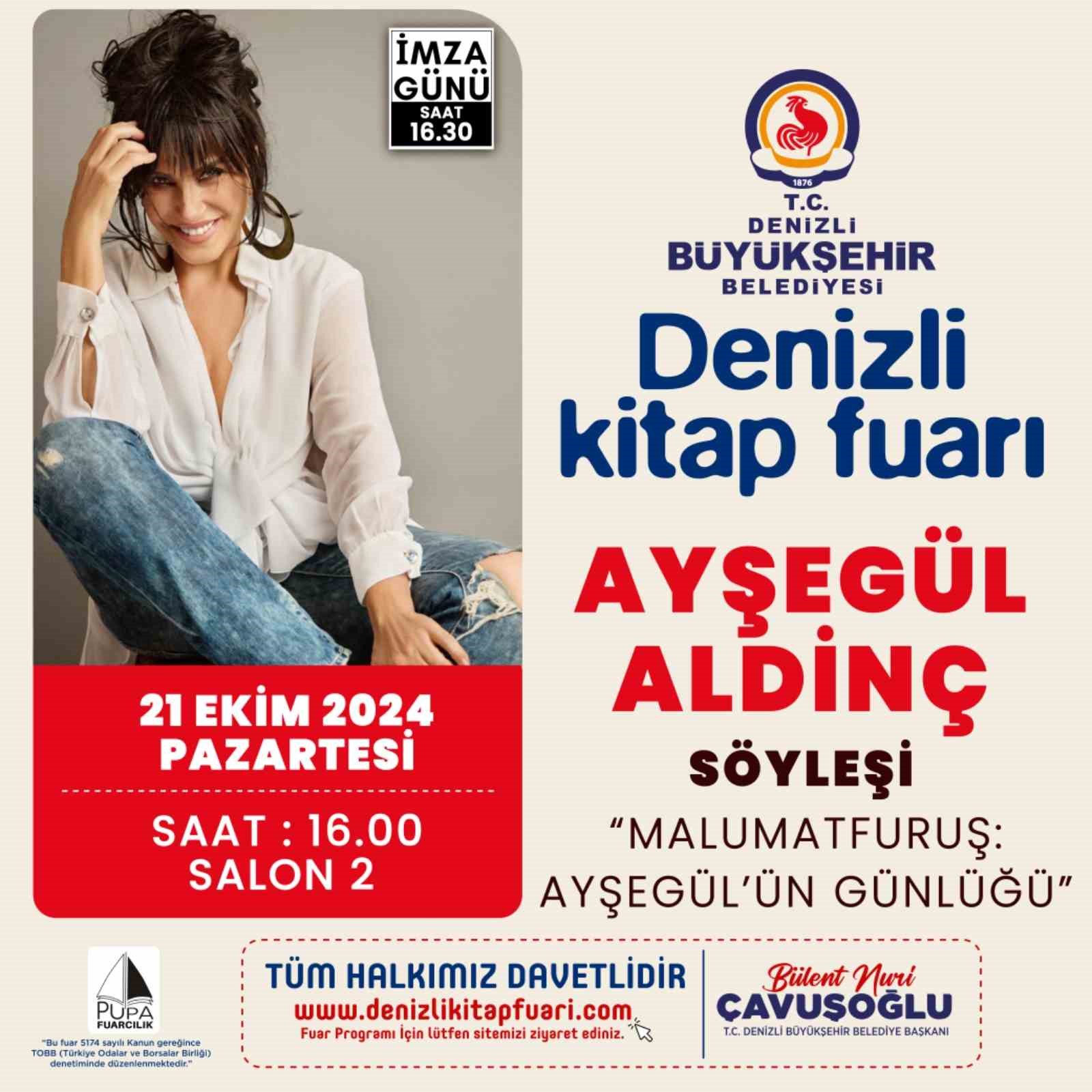 Denizli Kitap Fuarı, 18 Ekim’de kapılarını açıyor
