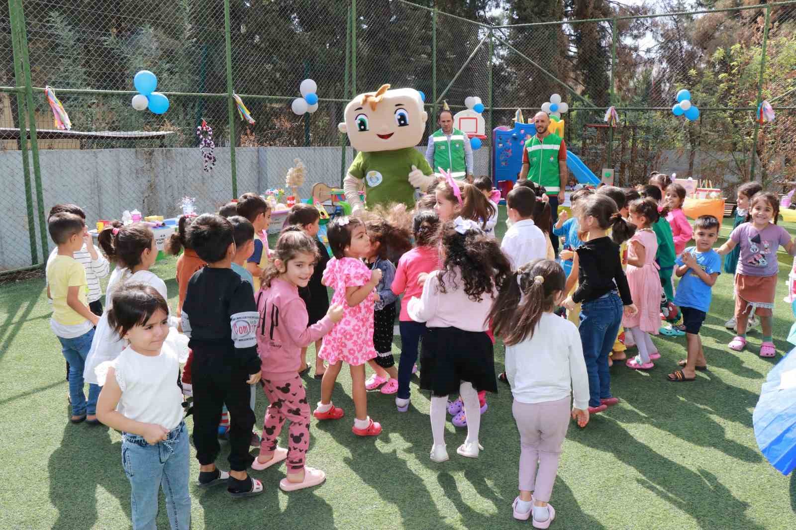 Minikler Haliliye Belediyesi ile hem eğleniyor hem öğreniyor
