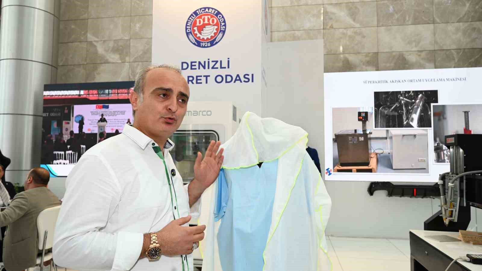 Denizli Teknik Tekstil Merkezi, İzmir’de gözde oldu
