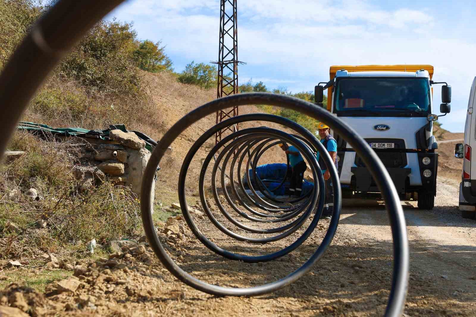 Hark Mahallesi’nin 2 bin metrelik yeni içme suyu hattında sona gelindi
