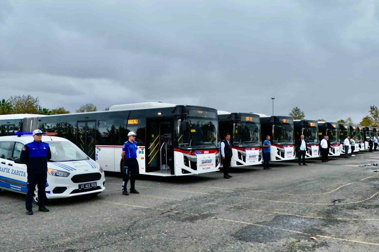 SBB’nin otobüs sayısı 195’e yükseldi
