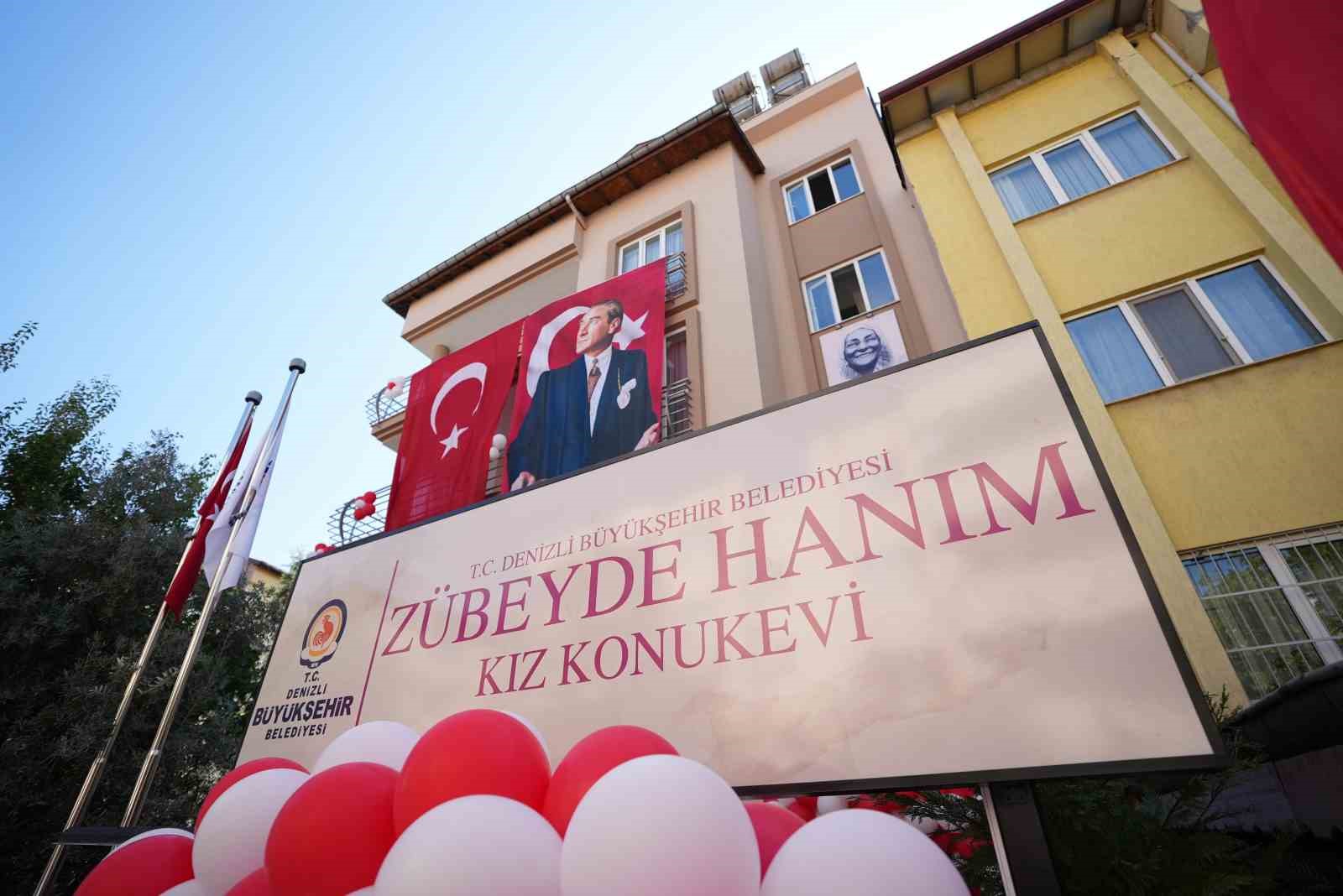 Denizli Zübeyde Hanım Kız Konukevi törenle açıldı
