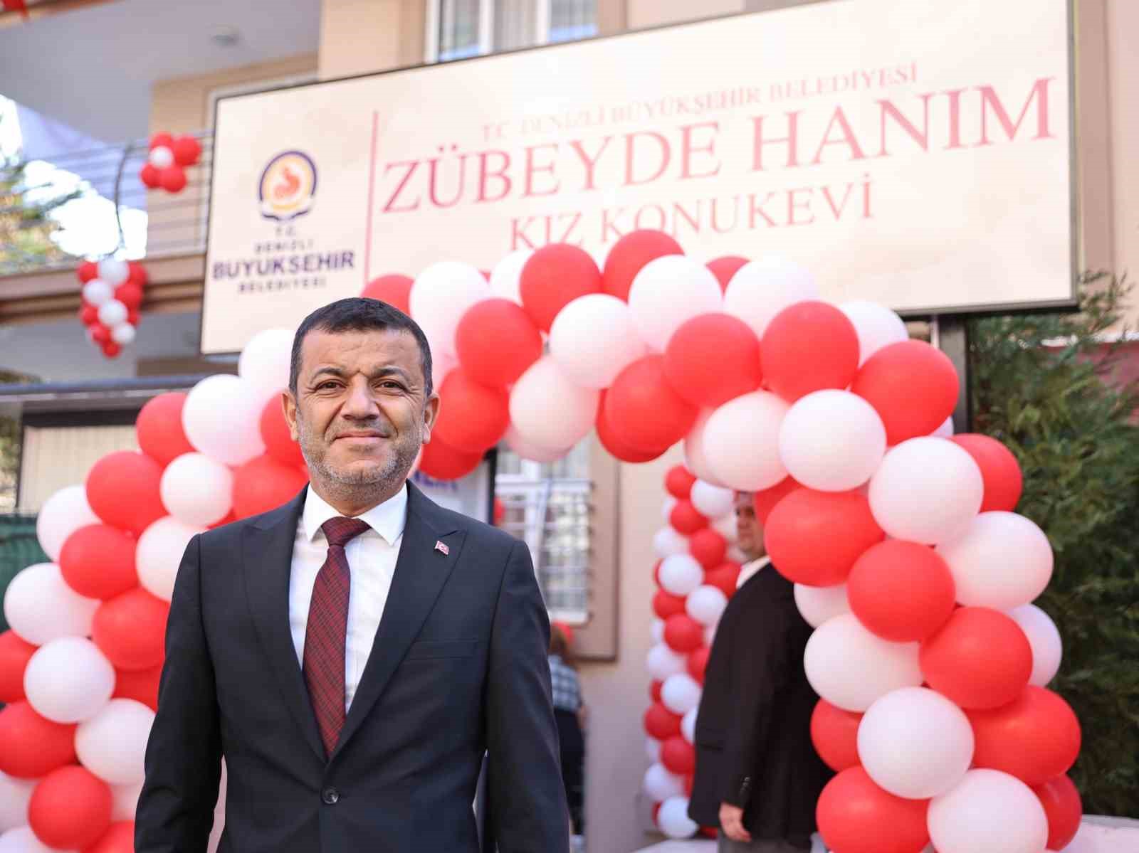 Denizli Zübeyde Hanım Kız Konukevi törenle açıldı
