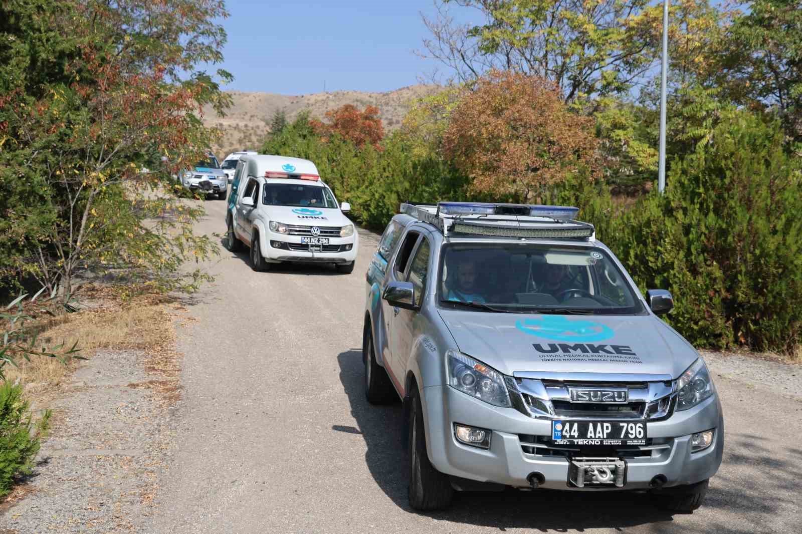 UMKE’den deprem bölgesinde ’afet hazırlık’ tatbikatı
