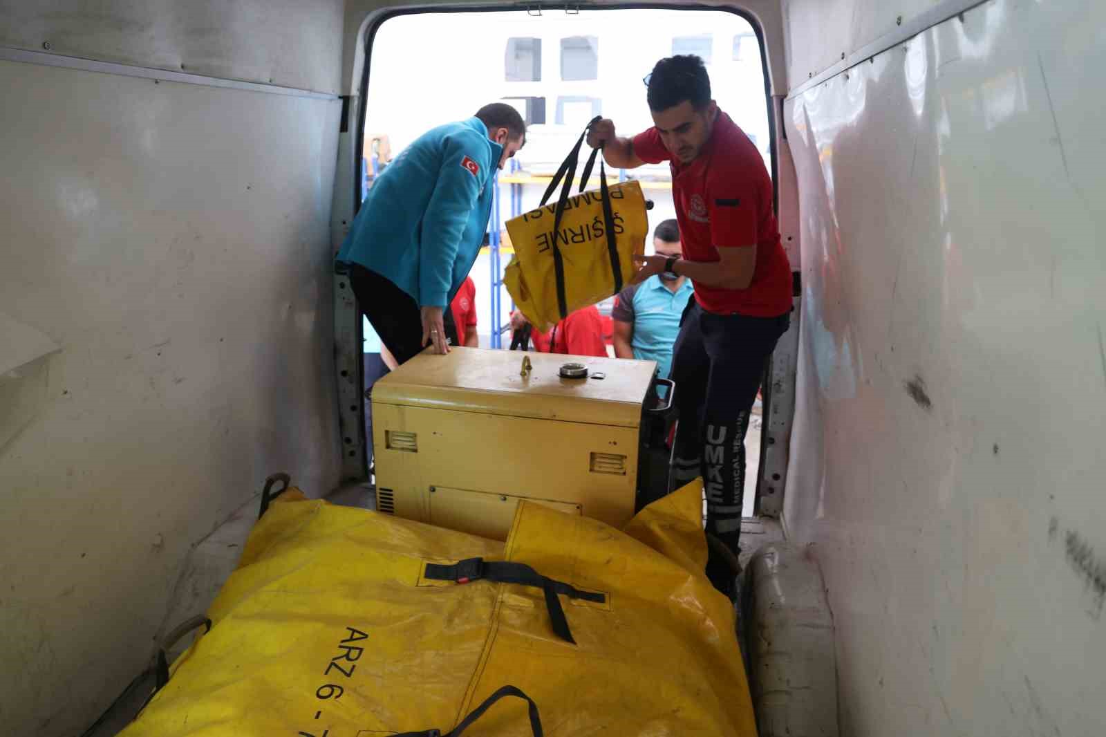 UMKE’den deprem bölgesinde ’afet hazırlık’ tatbikatı
