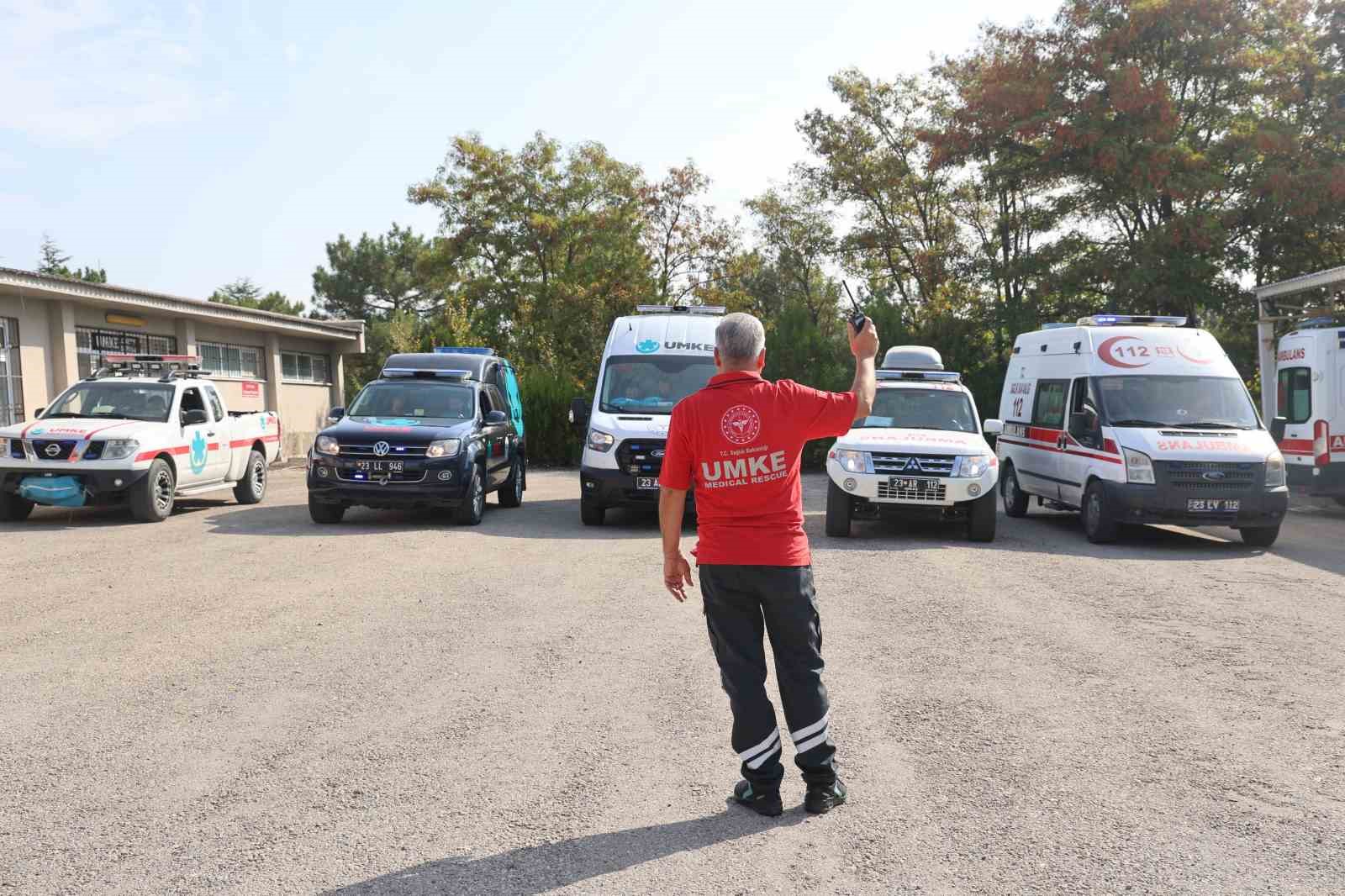 UMKE’den deprem bölgesinde ’afet hazırlık’ tatbikatı
