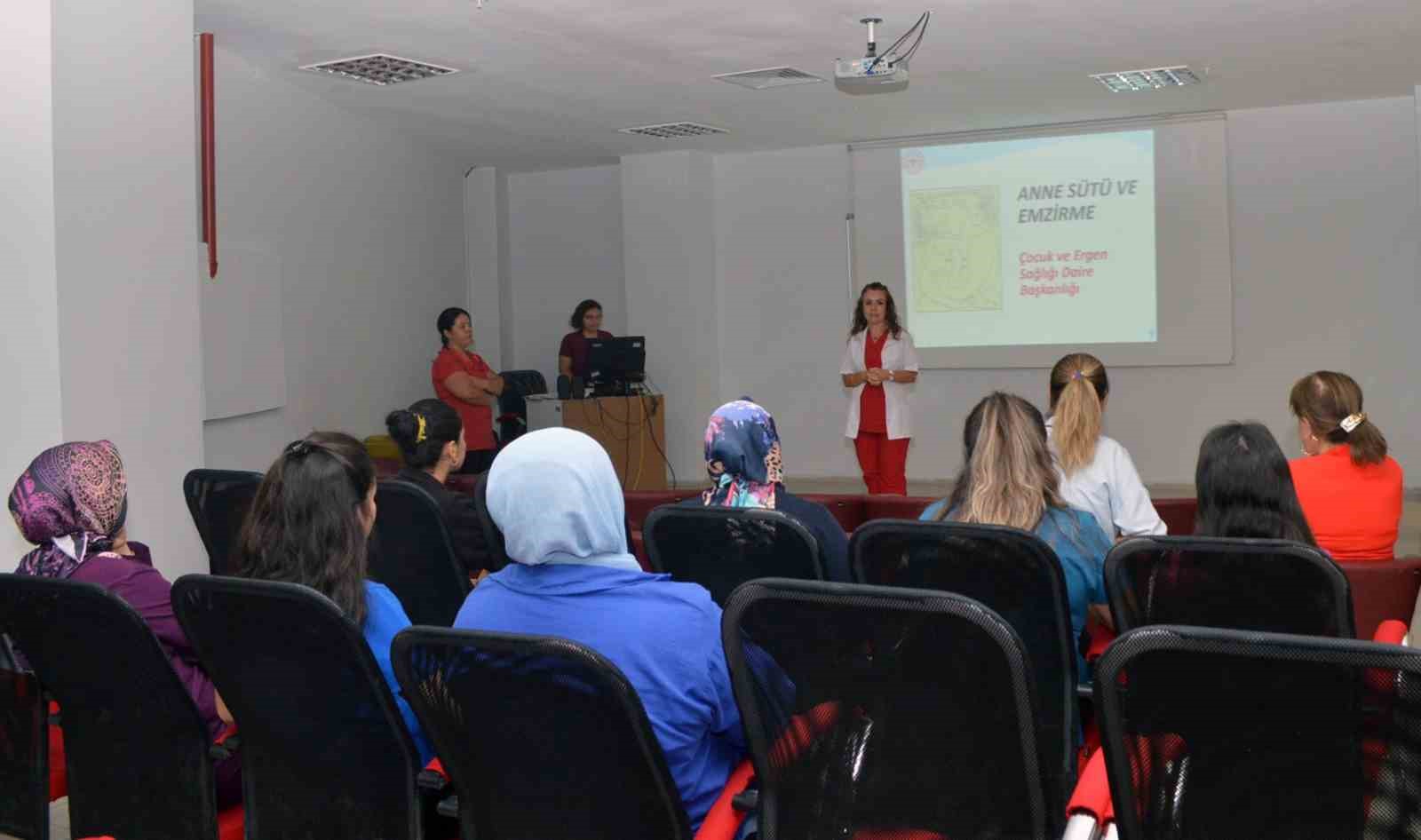 Muğla EAH’ta ‘Emzirme ve Normal Doğum Haftası’ etkinliği
