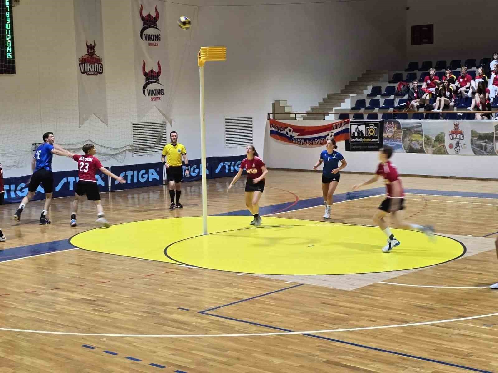 Kemer’de korfbol heyecanı
