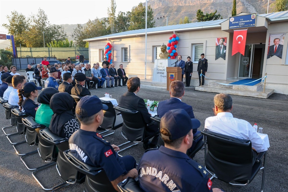 Bozyazı Tekeli Jandarma Karakol Komutanlığı hizmete açıldı
