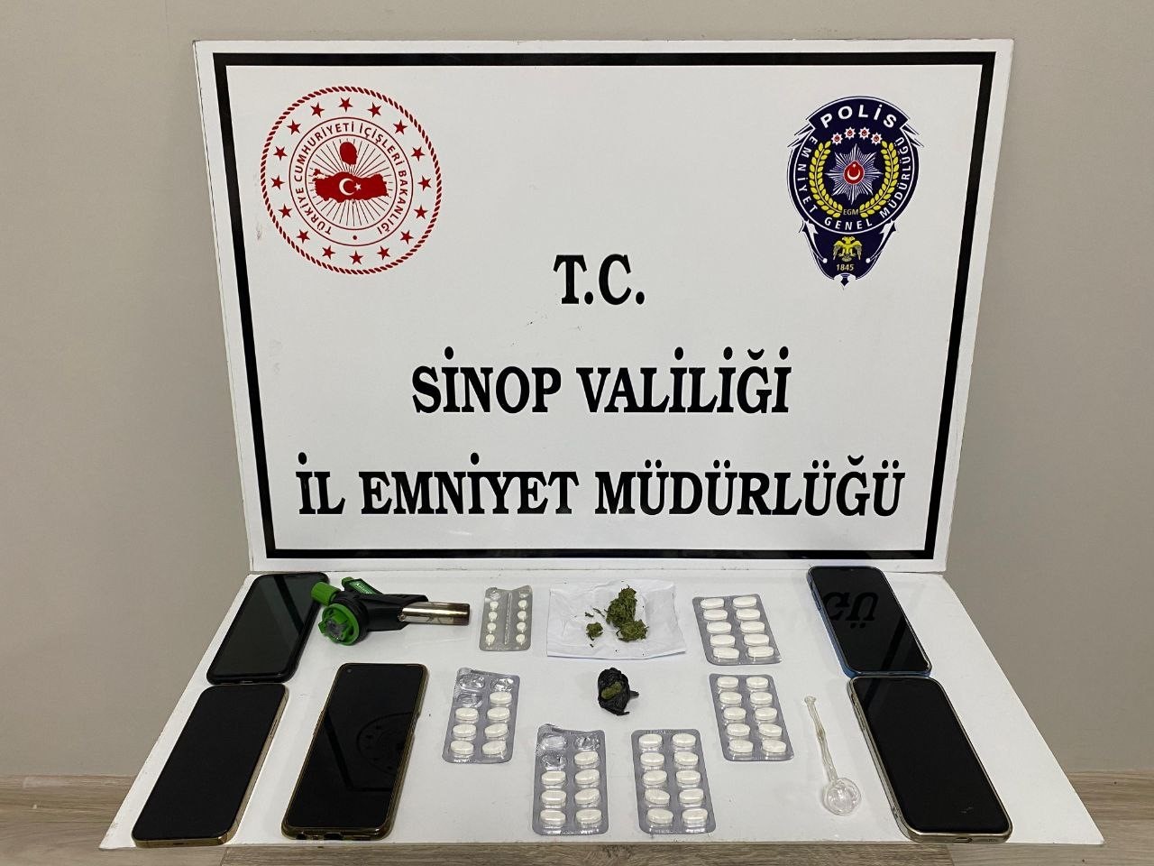 Sinop’ta şok uygulama: 1 tutuklama, 4 gözaltı
