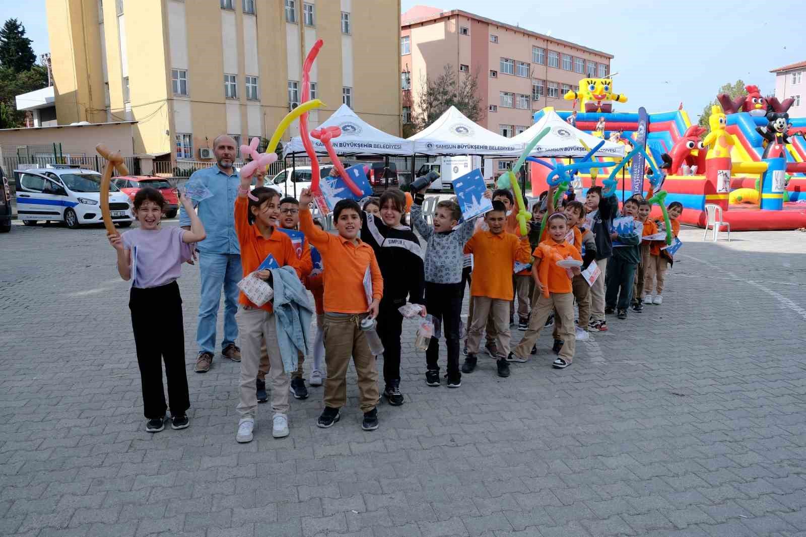 Samsun’da çocuk şenlikleri devam ediyor
