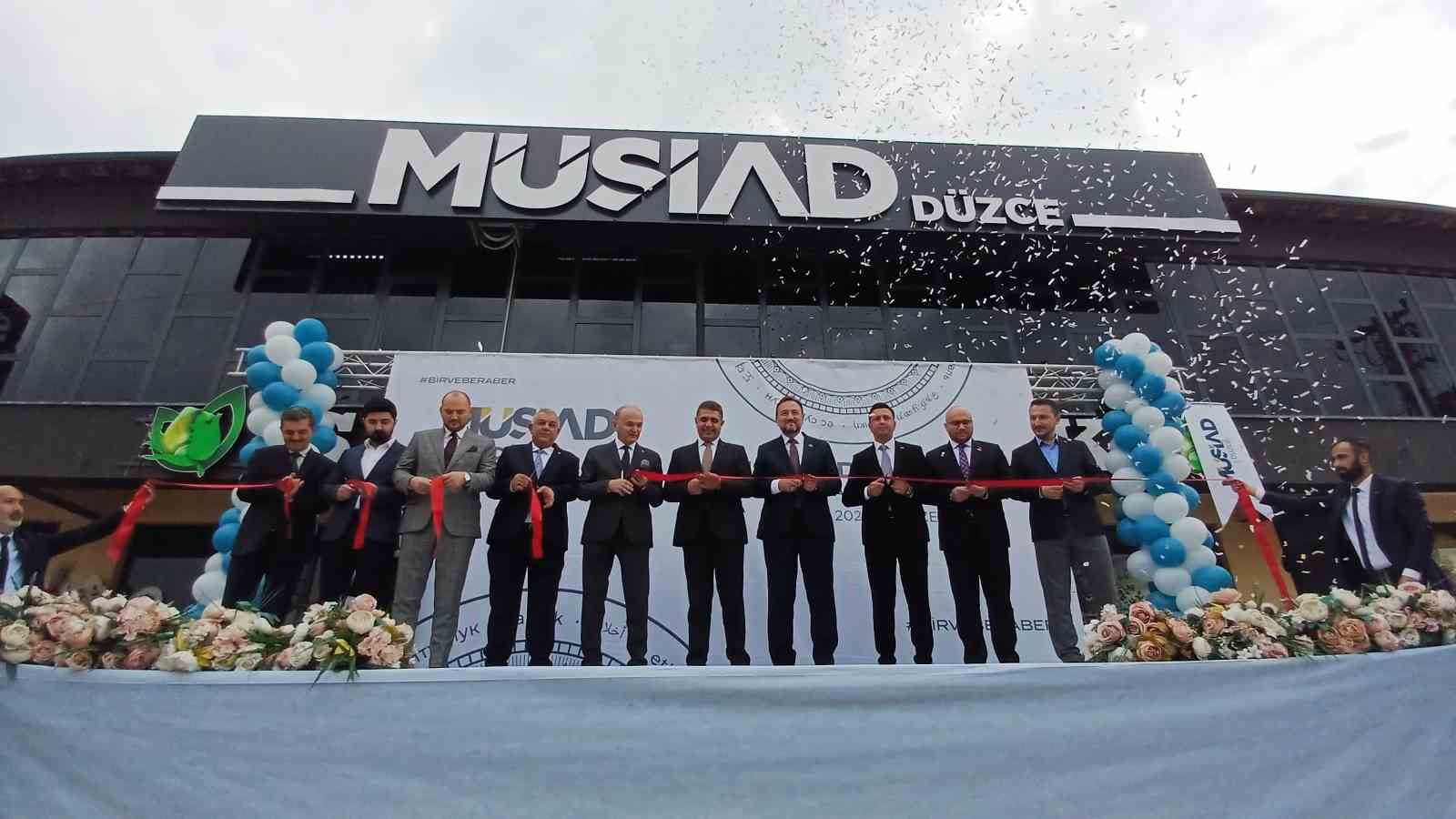 MÜSİAD Düzce Şubesi törenle açıldı
