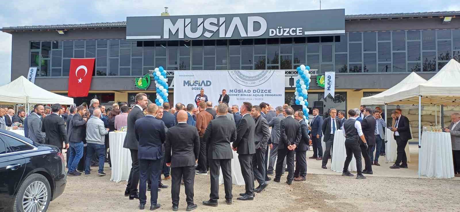 MÜSİAD Düzce Şubesi törenle açıldı
