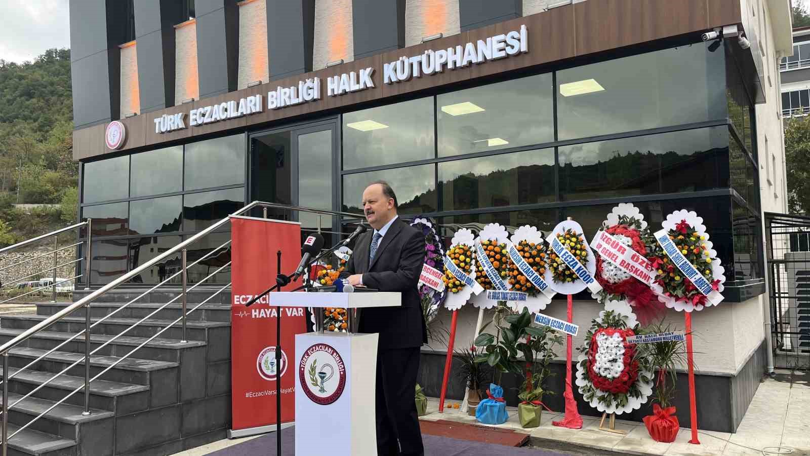 Selin vurduğu Bozkurt’ta yapılan kütüphane dualarla açıldı
