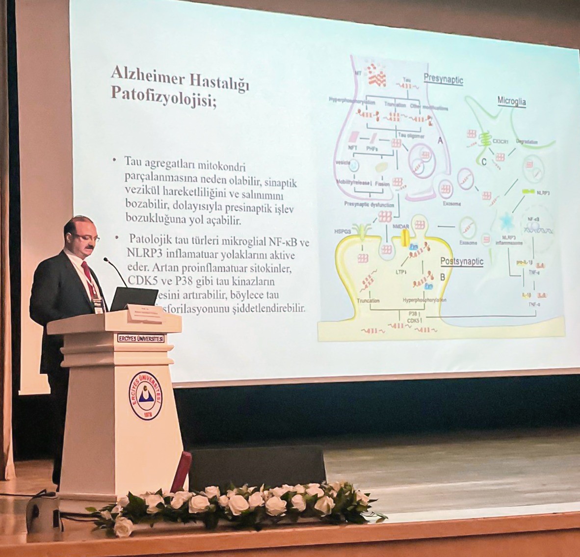 Rektör Hacımüftüoğlu, uluslararası aşı bilimi kongresine katıldı
