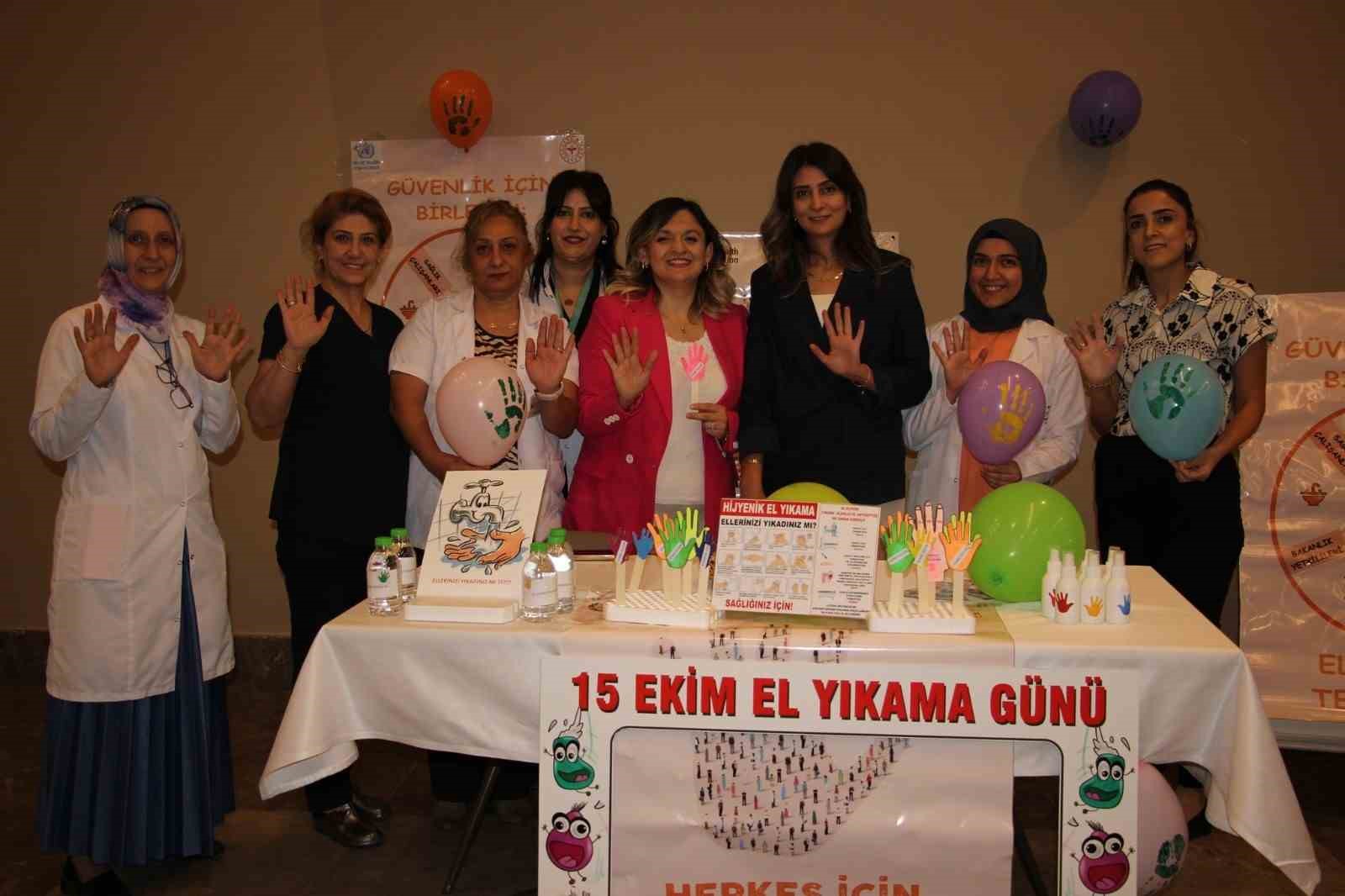 Elazığ’da El Yıkama Günü etkinliği
