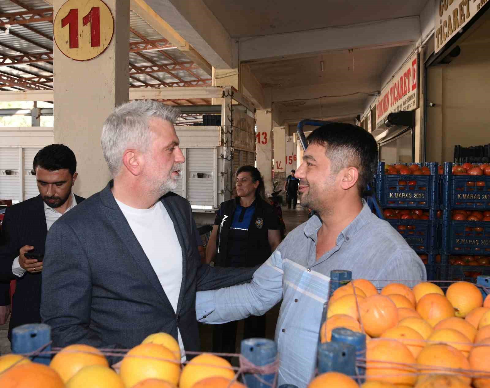 Başkan Görgel: “Sebze ve meyve halimizde yeni iş yerlerini teslime hazırlıyoruz”
