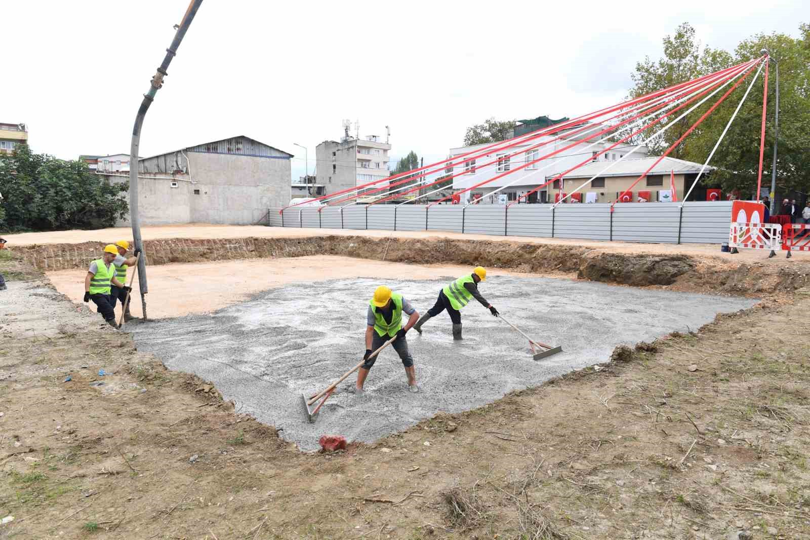 Osmangazi’de yeni kreşin temeli atıldı
