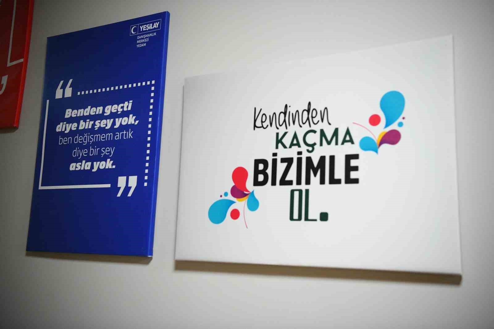 Bu merkez bağımlılıkla mücadelede öncü rol üstleniyor
